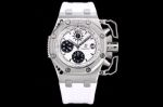 Audemars Piguet Factory AP Royal Oak Survivo Silver Steel Case diameter 44mm Watch